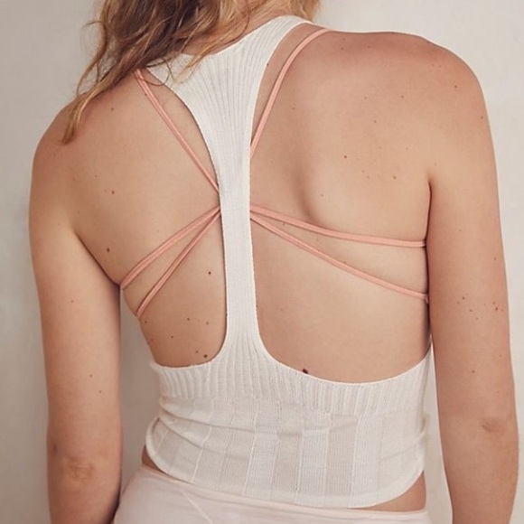 FREE PEOPLE INTIMATELY SWITCH IT UP CAMI ESSENTIAL FOR LAYERING A CLASSIC NWOT - Picture 4 of 5